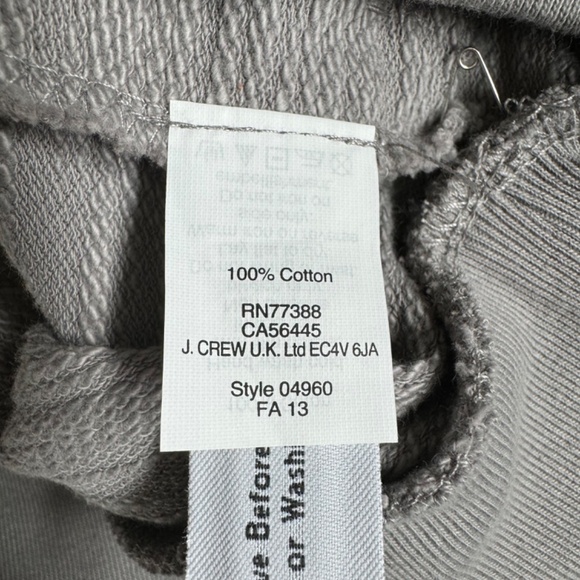 J. Crew  Embellished Lightweight Sweatshirt - Picture 9 of 9